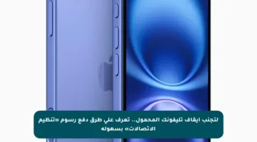 لتجنب إيقاف تليفونك المحمول.. تعرف على طرق دفع رسوم «تنظيم الاتصالات» بسهولة